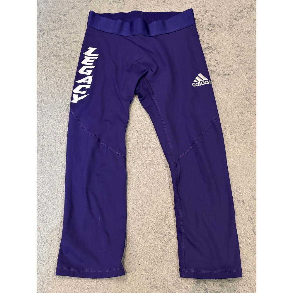 Adidas Techfit Climacool Compression Leggings Purple Womens Medium AJ4916